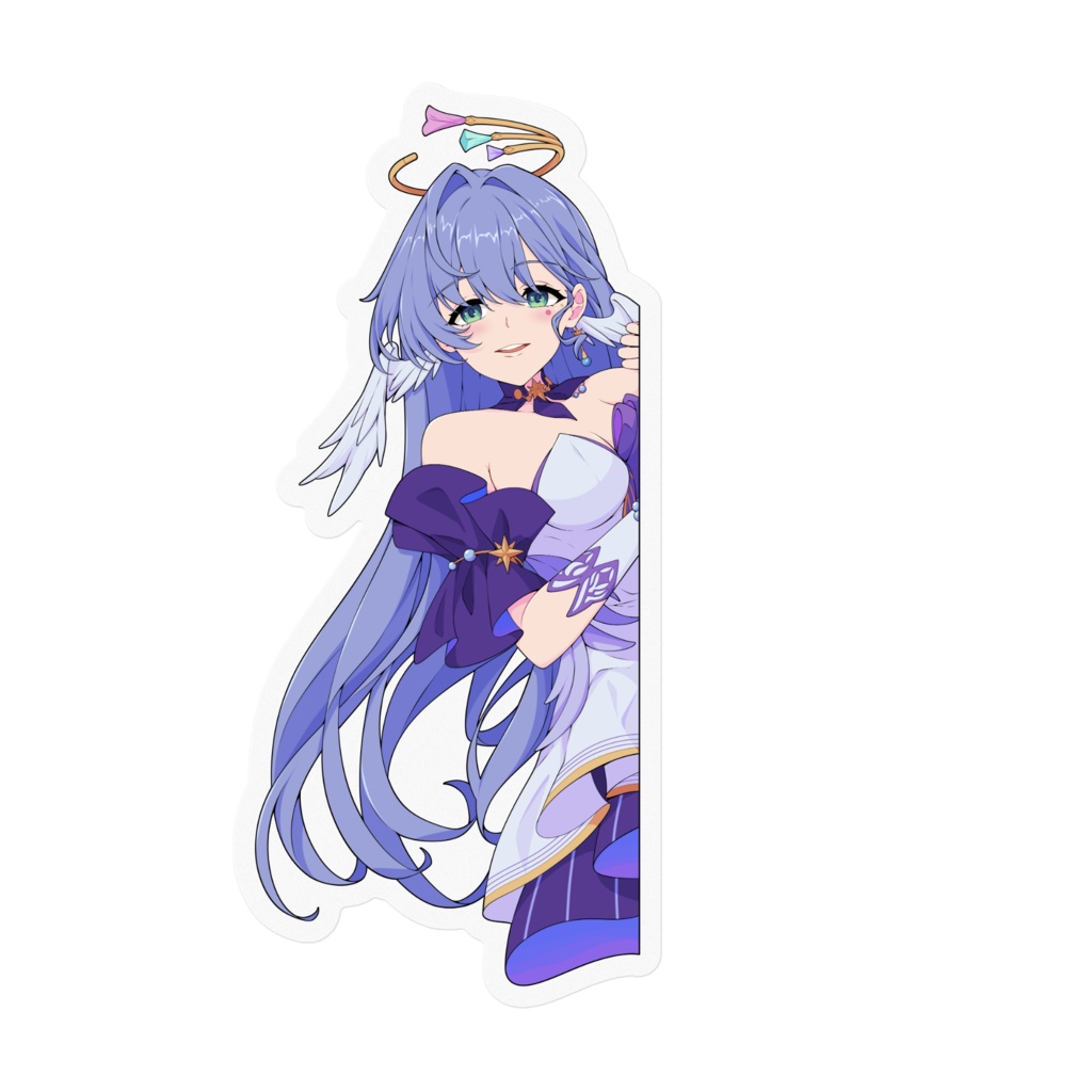 Sticker Peeking Robin ロビン Honkai Star Rail