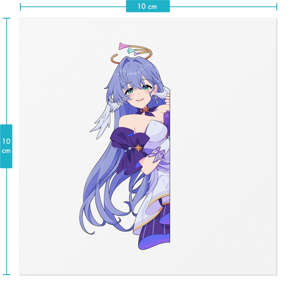 Sticker Peeking Robin ロビン Honkai Star Rail