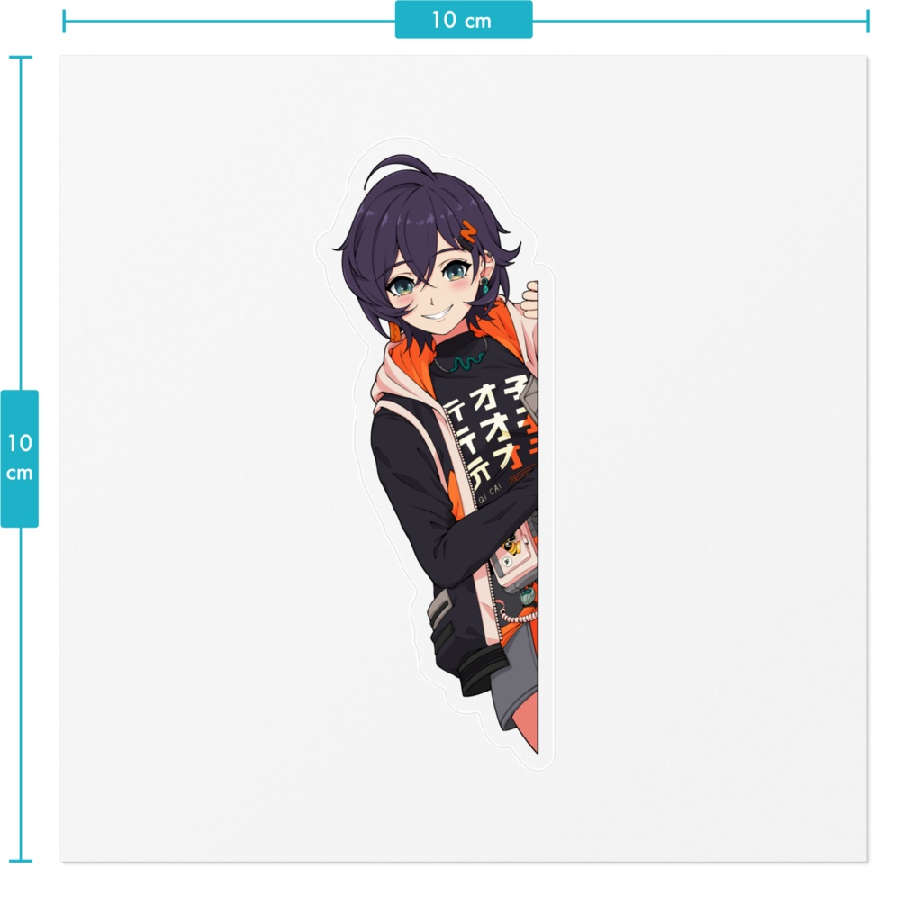 Sticker Peeking Belle Zenless Zone Zero