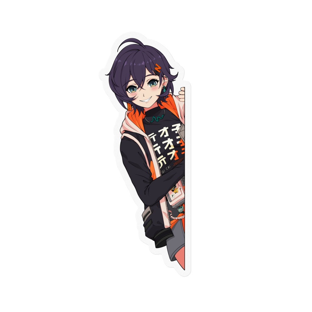 Sticker Peeking Belle Zenless Zone Zero