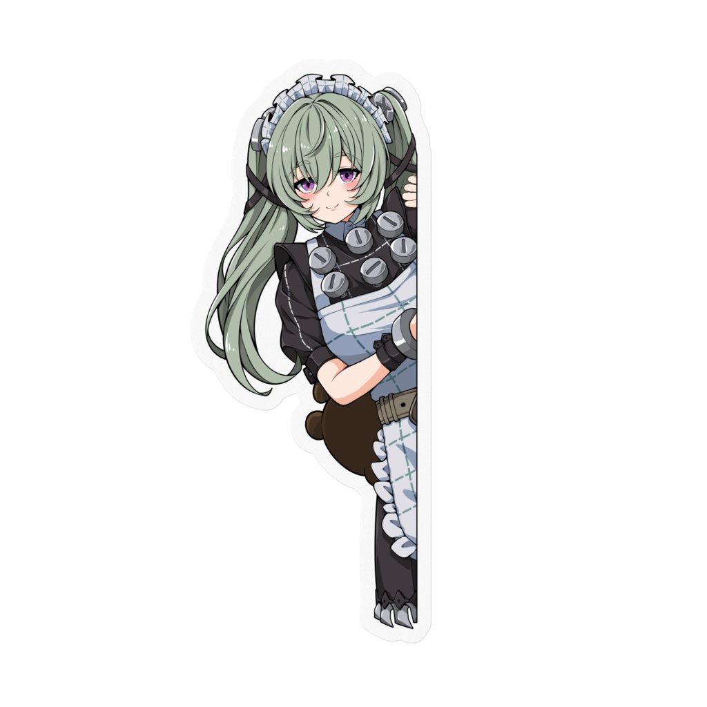 Sticker Peeking Corin Wickes Zenless Zone Zero