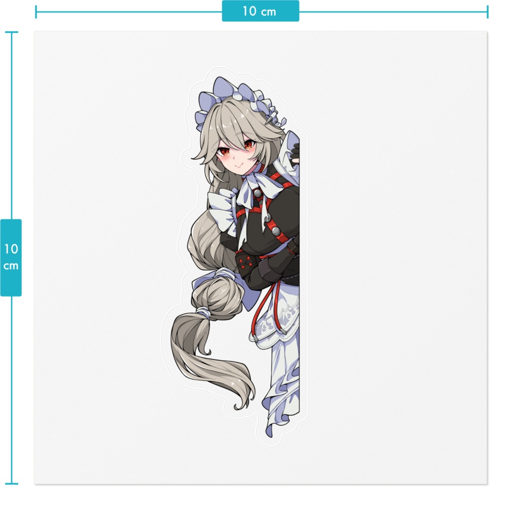 Sticker Peeking Alexandrina Sebastiane Zenless Zone Zero