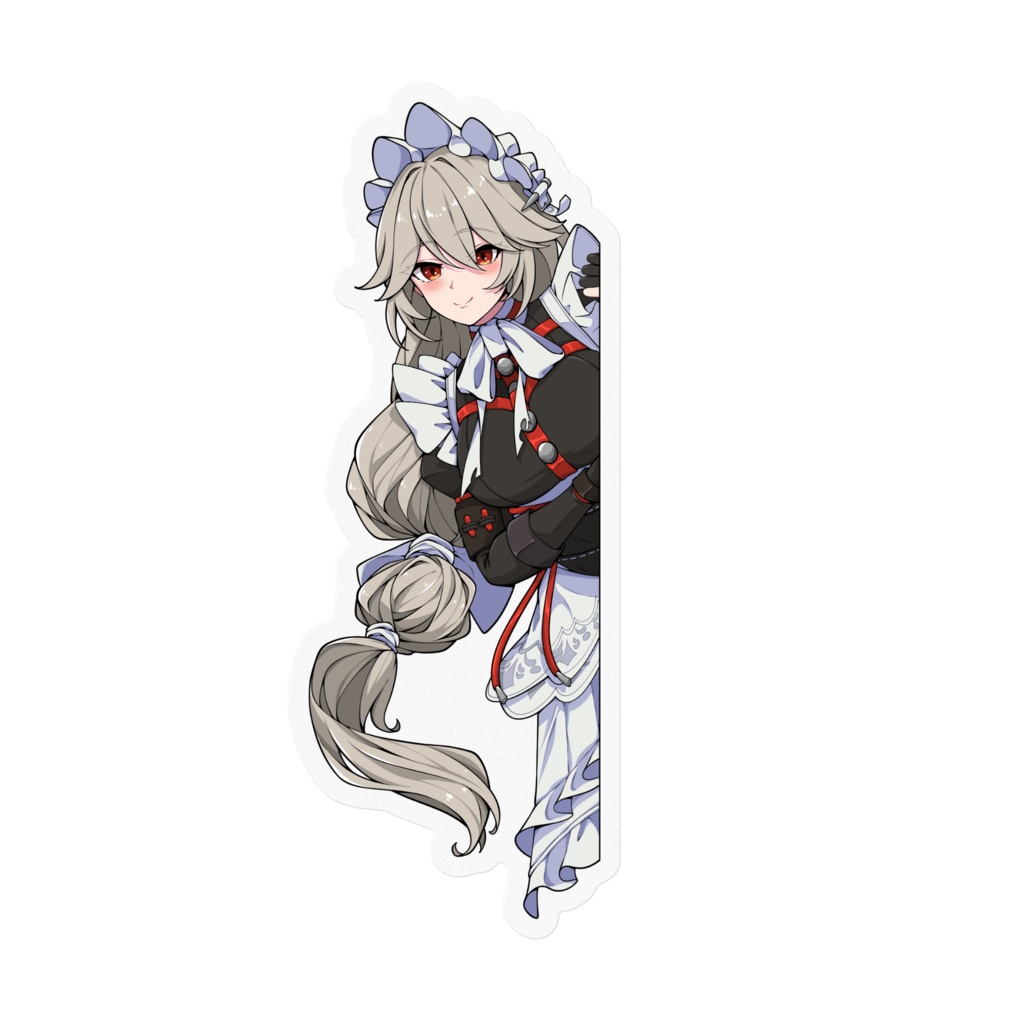 Sticker Peeking Alexandrina Sebastiane Zenless Zone Zero