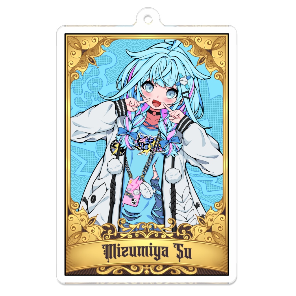 Mizumiya Su 水宮枢 Keychain アクリルキーホルダー Hololive
