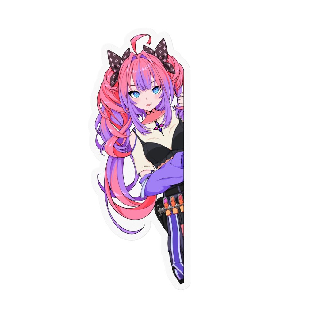Sticker Peeking Kikirara Vivi 綺々羅々ヴィヴィ Hololive