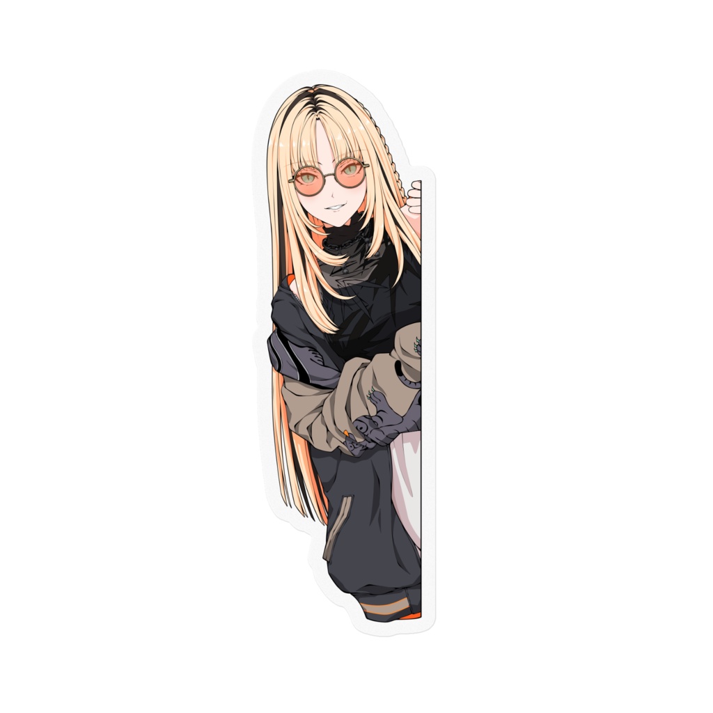 Sticker Peeking Koganei Niko 虎金妃笑虎 Hololive