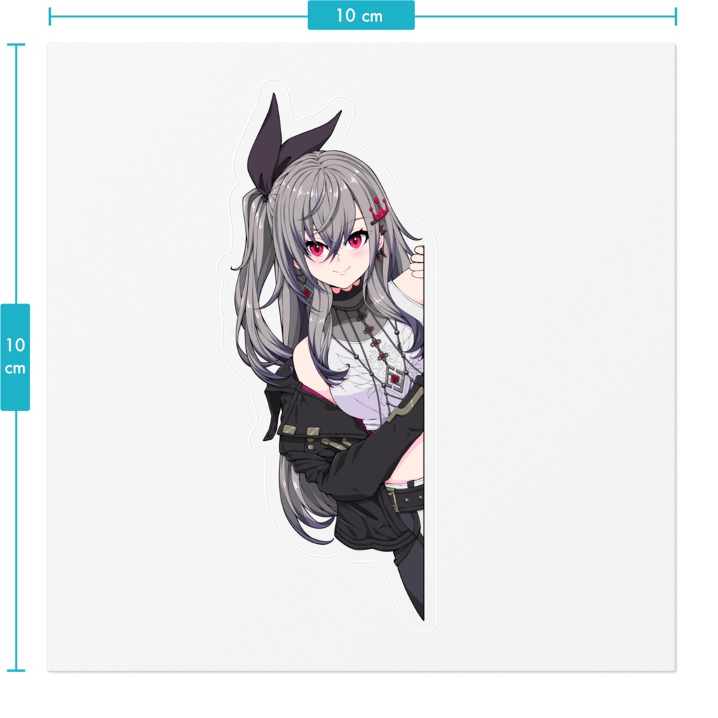 Sticker Peeking Isaki Riona 響咲リオナ Hololive