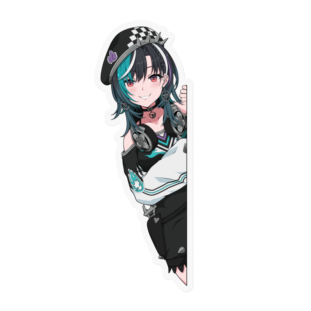 Sticker Peeking Rindo Chihaya 輪堂千速 Hololive