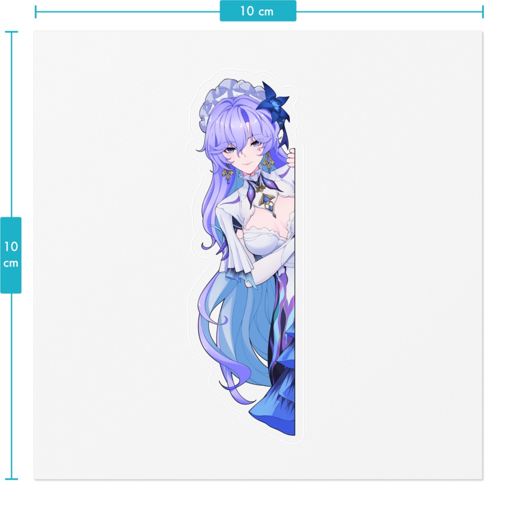 Sticker Peeking Cantarella Fisalia Wuthering Waves