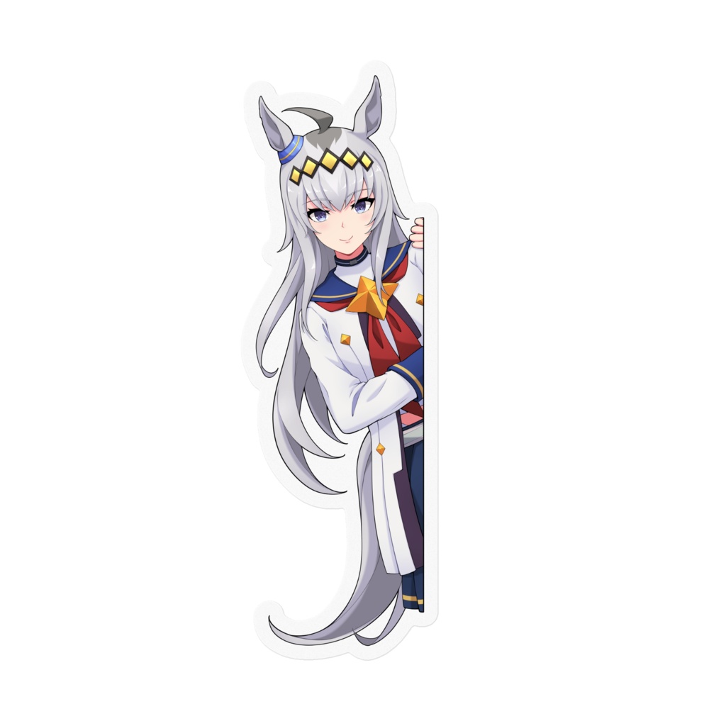 Sticker Peeking Oguri Cap オグリキャップ Uma Musume ウマ娘 プリティーダービー