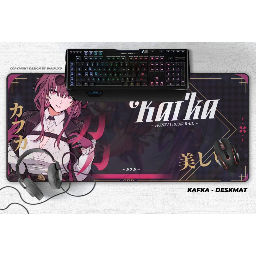 Honkai Star Rail Kafka Deskmat マウスパッド Mouse Pad