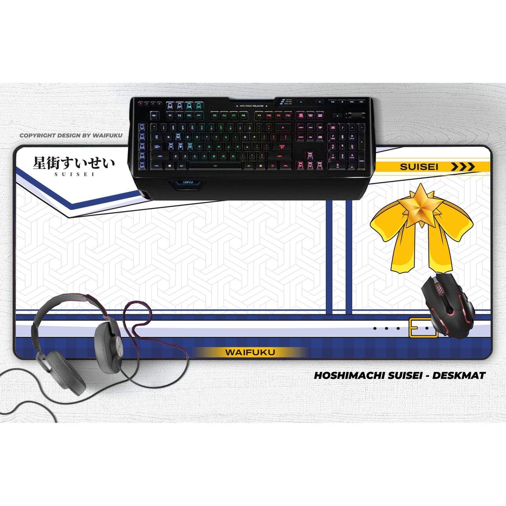 Hololive 星街すいせい Hoshimachi Suisei Deskmat マウスパッド Mouse Pad