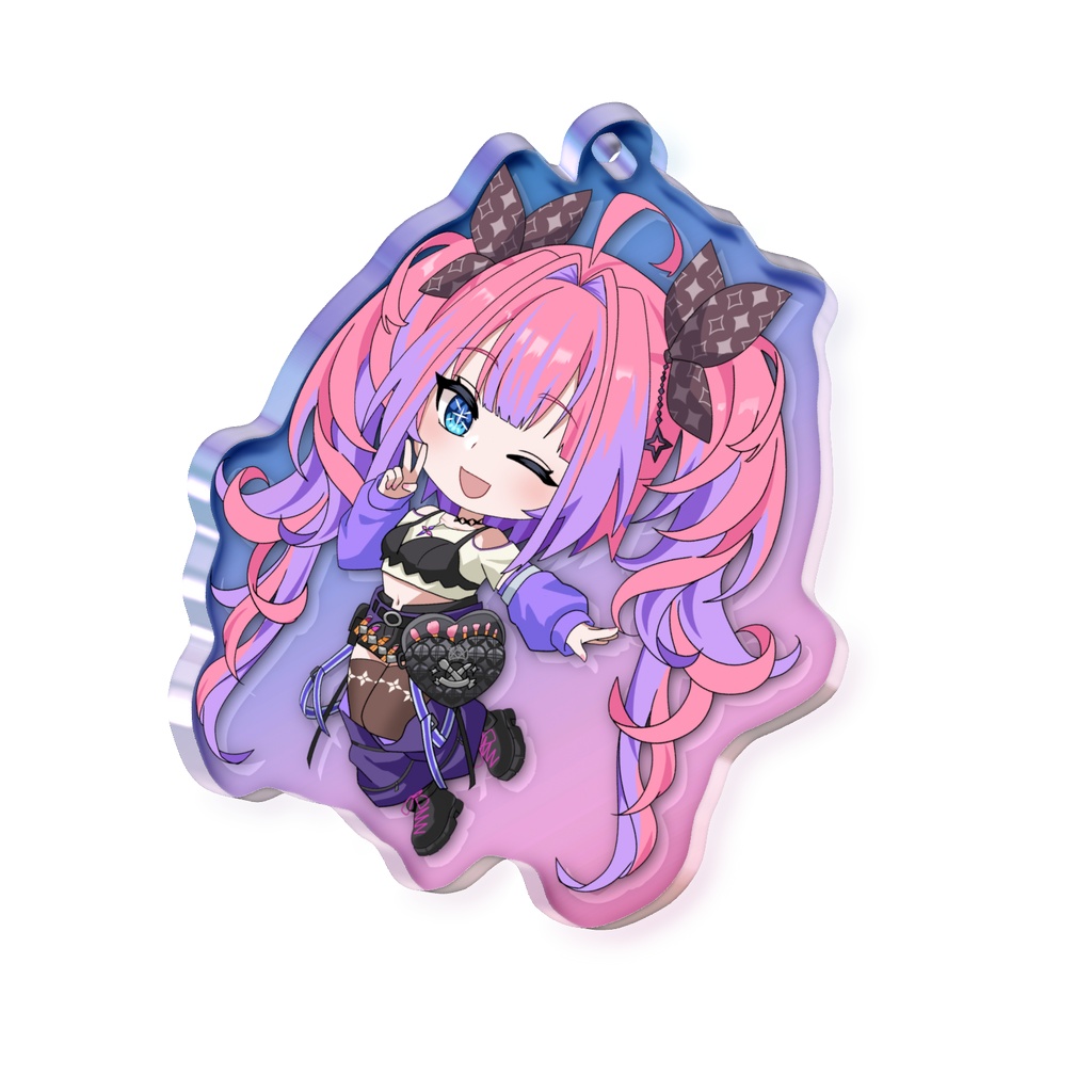 Kikirara Vivi 綺々羅々ヴィヴィ Keychain アクリルキーホルダー Hololive