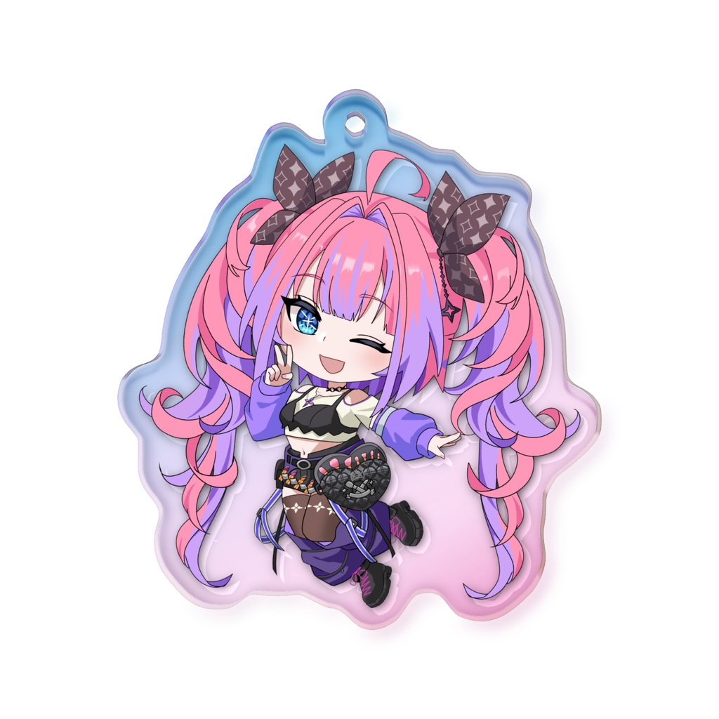 Kikirara Vivi 綺々羅々ヴィヴィ Keychain アクリルキーホルダー Hololive