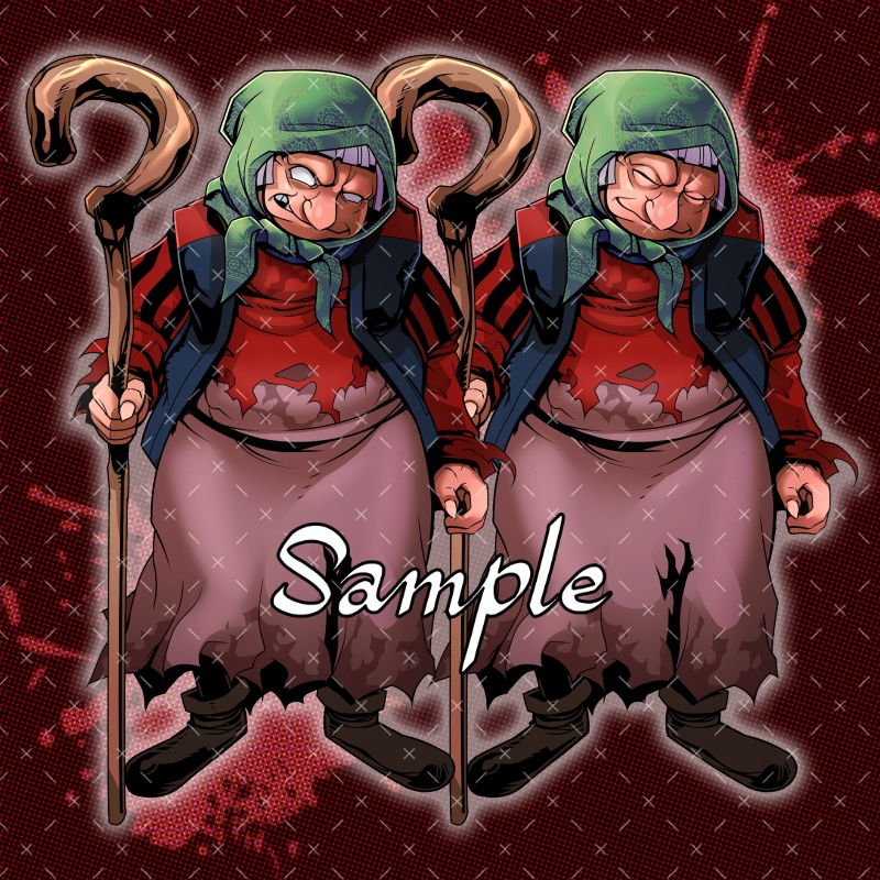 どんどんゾンビになる婆さん(残酷度ひかえめ)