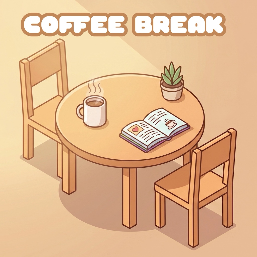 【フリーBGM】Coffee Break - 爽やか/日常/雑談向け [無料/商用利用可/ループ対応]