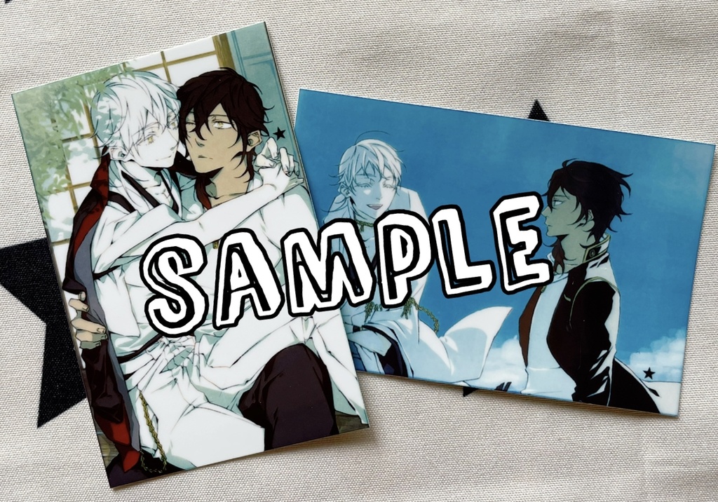 【第2弾】カード型シール２枚セット