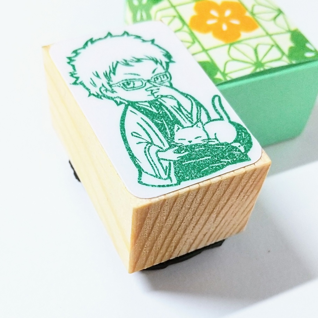 伊東鴨太郎と猫のはんこ