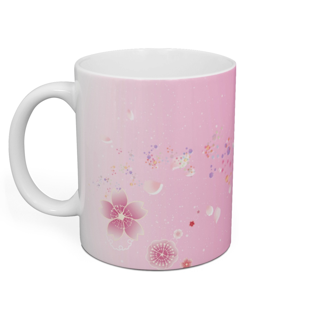 「民族伝承歌」シリーズマグカップ 「~アナタに幸あれ~」 文字なし版