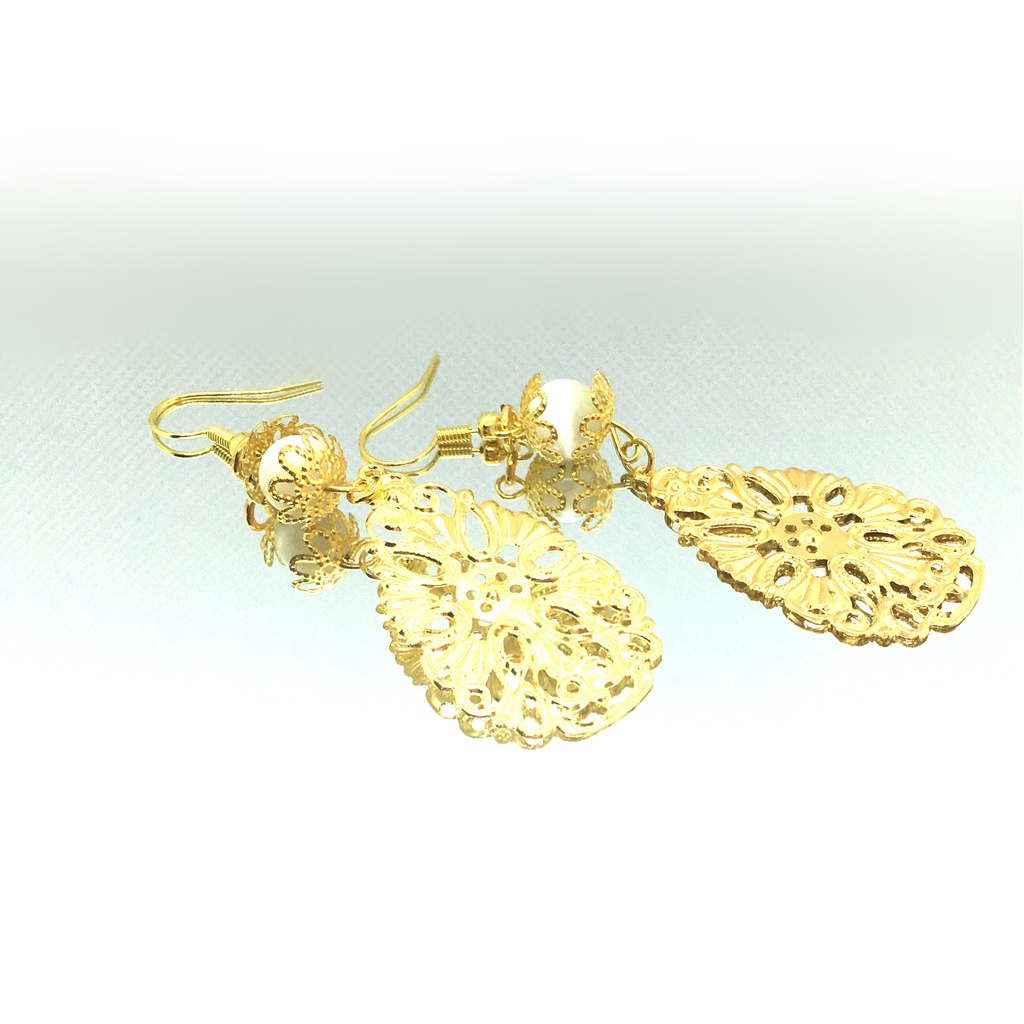 ピアス 玄想的新娘~白~