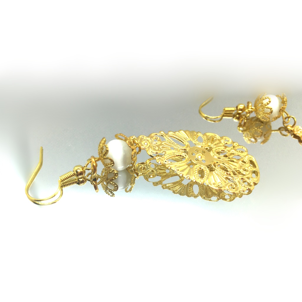 ピアス 玄想的新娘~白~