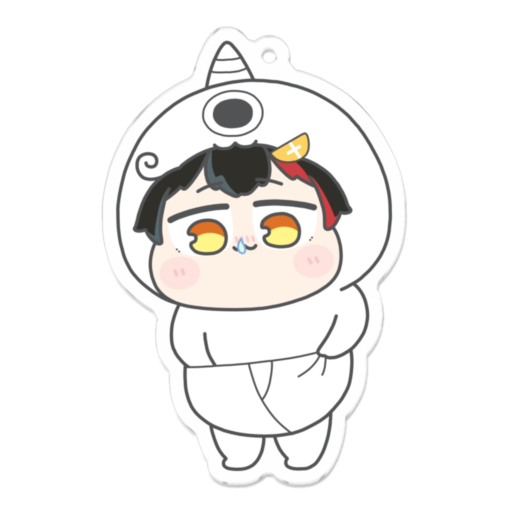 【非公式】鼻水ミオしゃ(パンツver) アクリルキーホルダー