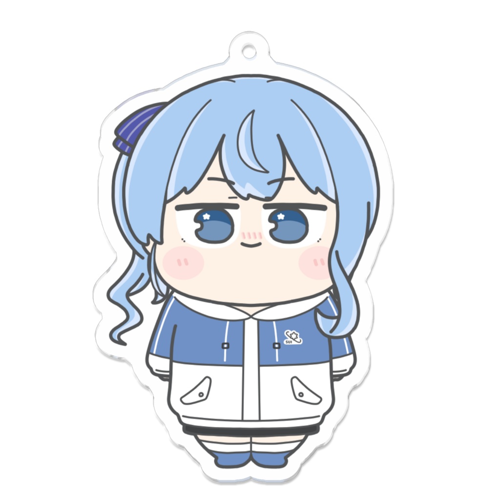 【非公式】すいちゃん(ノーマルver) アクリルキーホルダー