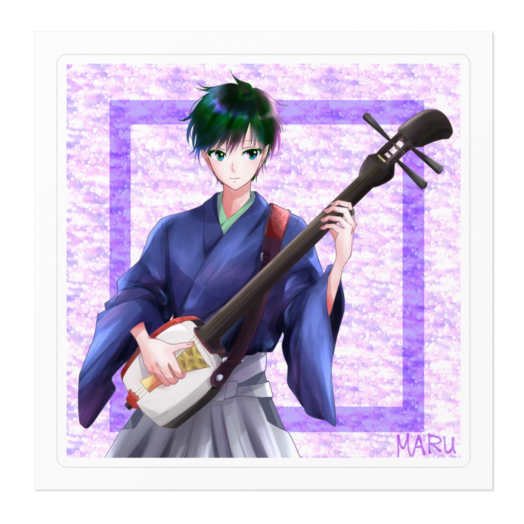 ステッカー - 100 x 100 (mm) (シンヤ)