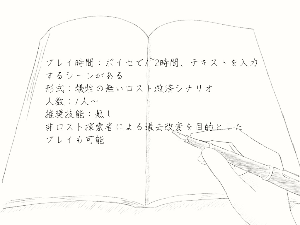 【クトゥルフ神話TRPG】表題「あなた」