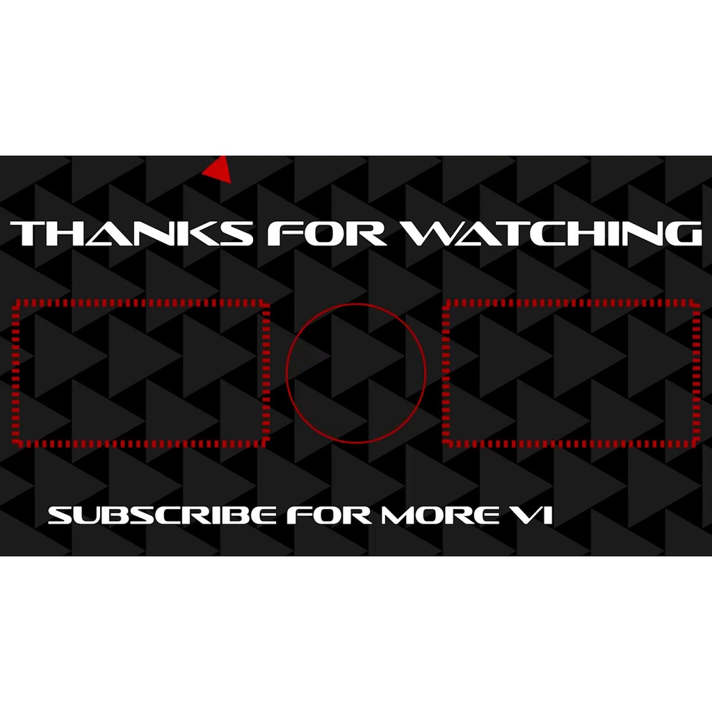 【無料あり】かっこいいYouTube用エンドカード 2種【エンディング】