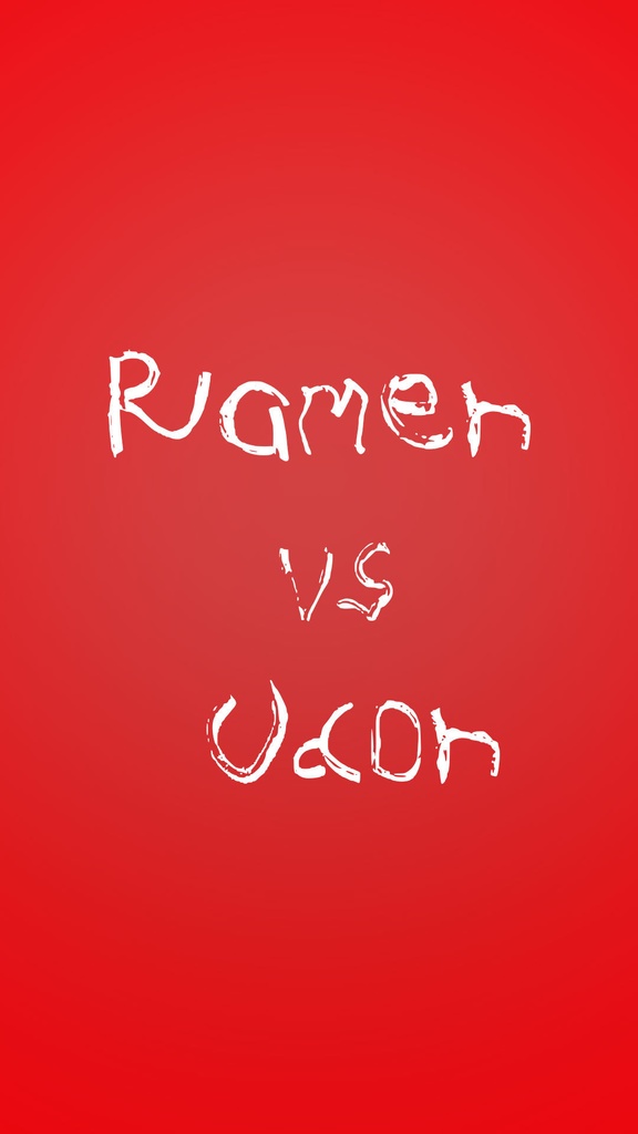 【フリー】うどんフォント