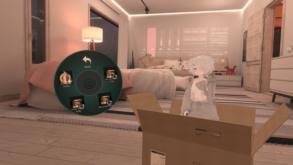 【VRChat/MA対応】AHOZON Delivery Box|触って開ける・置いて遊べる段ボールギミック