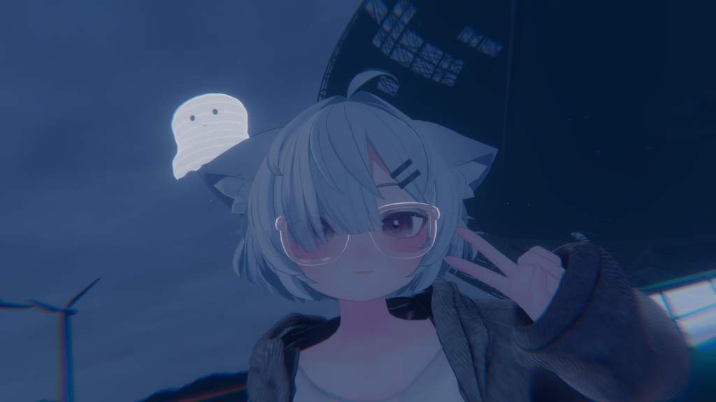 【VRChat PC/MA対応】NIGHT DOME|まぶしいワールドを、みんなでくつろげる夜空へ【V睡・撮影】