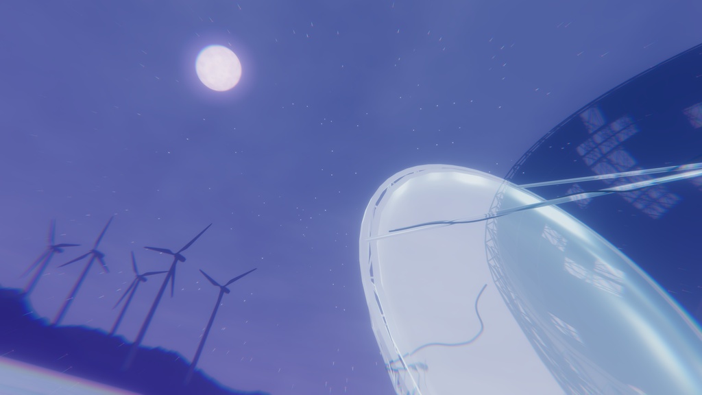 【VRChat PC/MA対応】NIGHT DOME|まぶしいワールドを、みんなでくつろげる夜空へ【V睡・撮影】