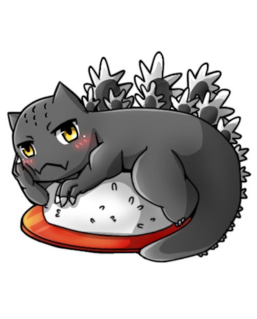 VSゴジきゅん寿司アクキー