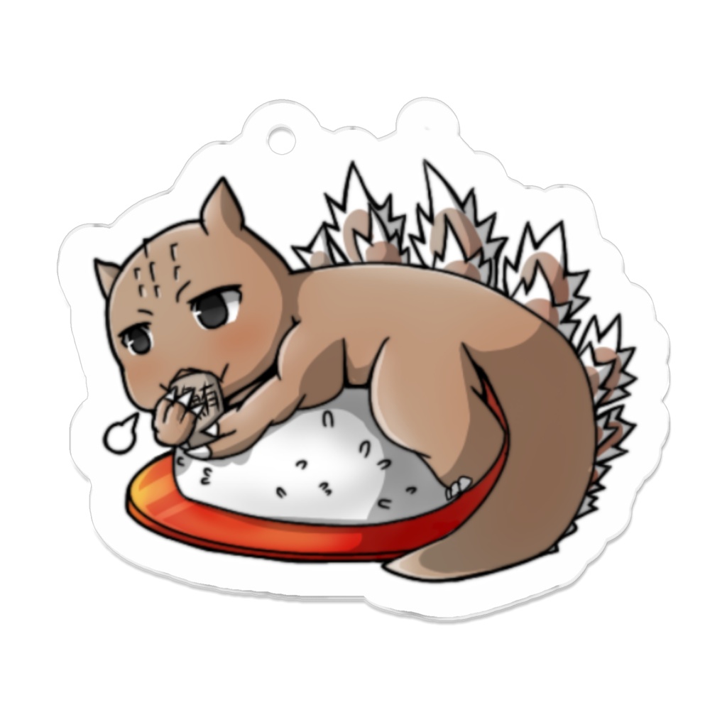 初ゴジきゅん寿司アクキー