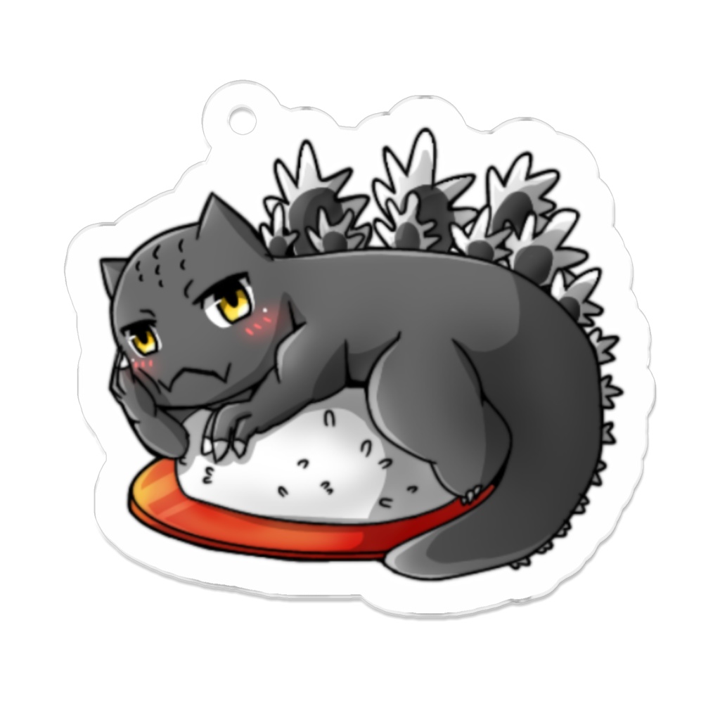 VSゴジきゅん寿司アクキー