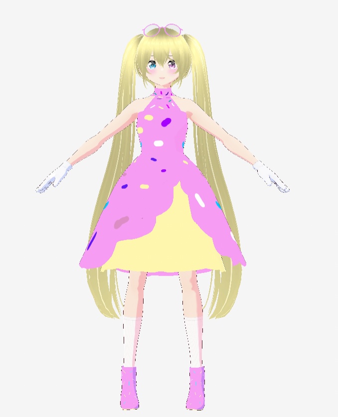Donut Delight Dress & Shoes Set