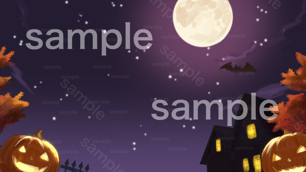 ハロウィン背景