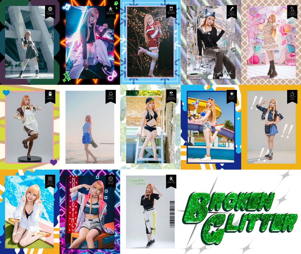 コスプレ写真集 Broken Glitter