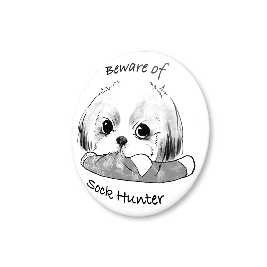 くつしたどろぼう注意