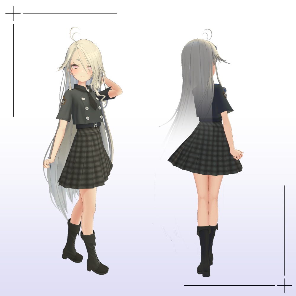 【ゾメ対応】シンプル学園服/simple school uniform
