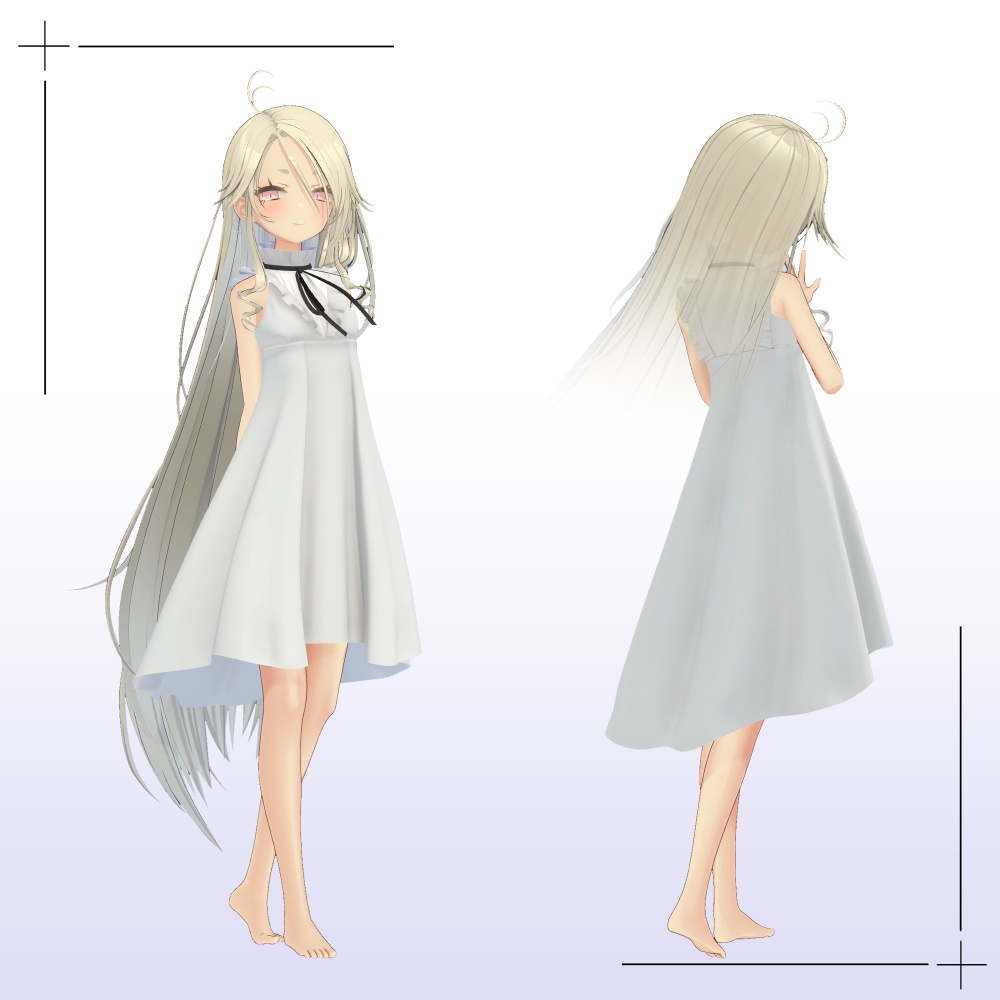 【ゾメ対応】エンジェルドレス/Angel dress