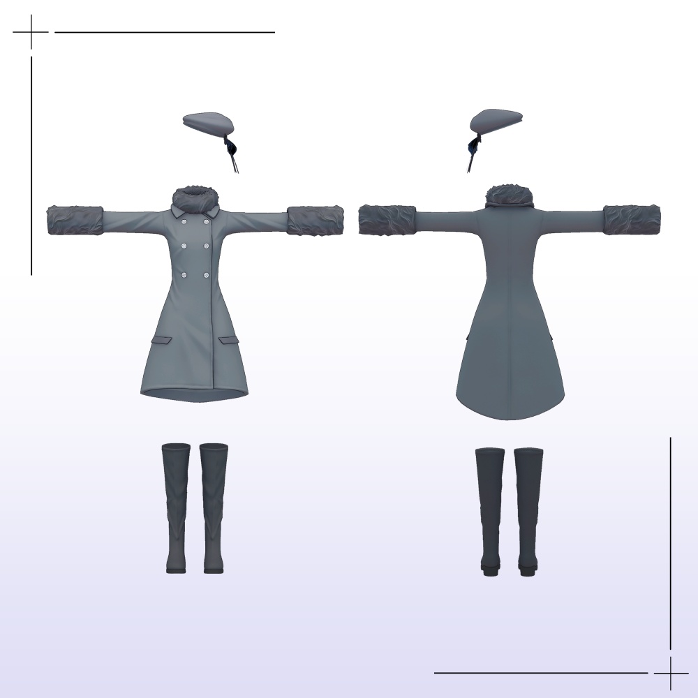 【ゾメ対応】ウィンターコート/Winter Coat