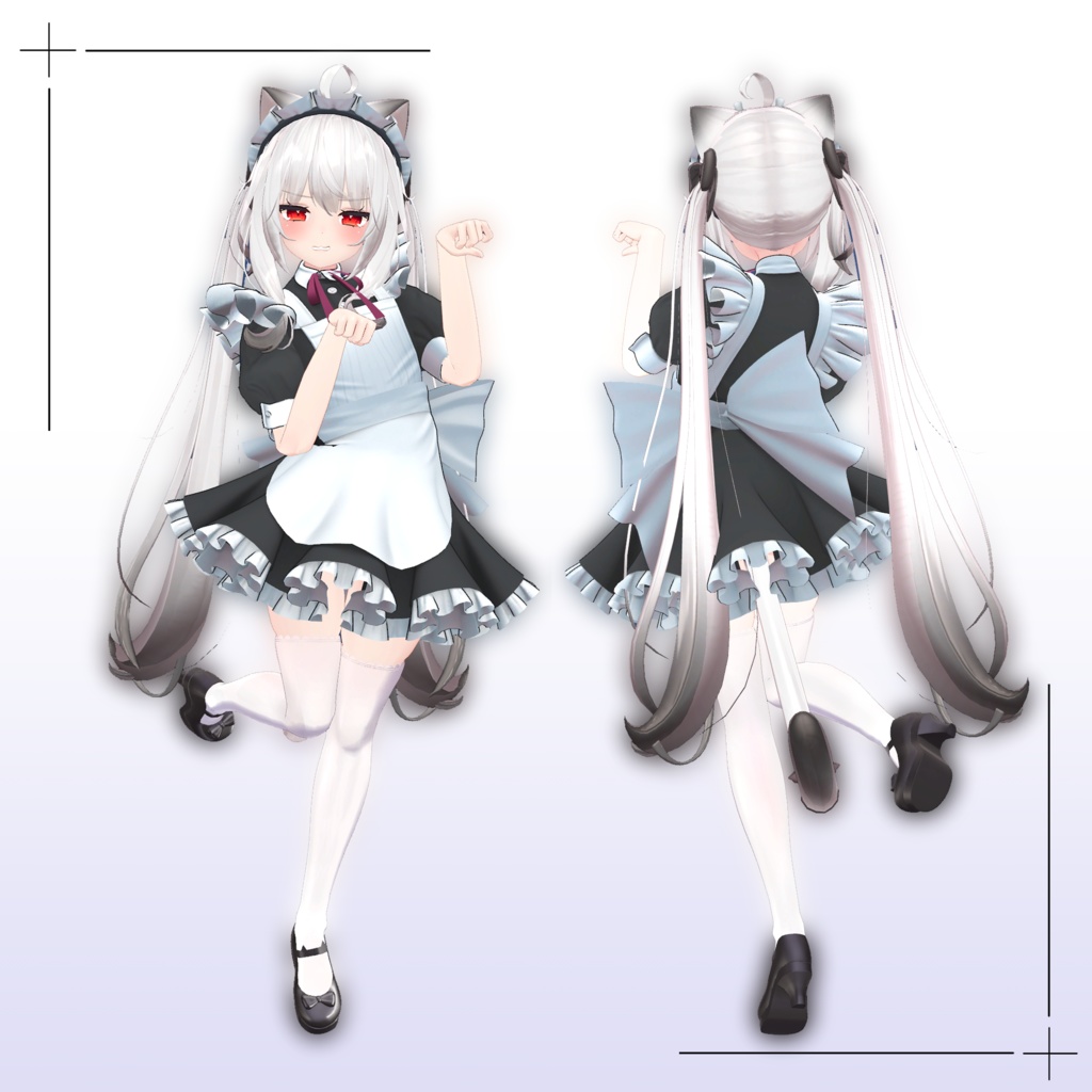 【舞夜対応】ミニスカートメイド/Mini Skirt MAID