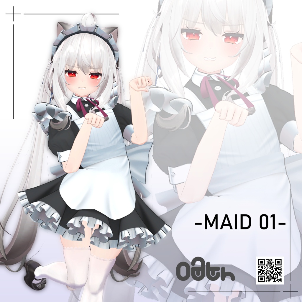 【舞夜対応】ミニスカートメイド/Mini Skirt MAID