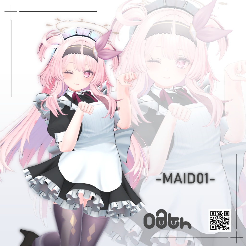 【セレスティア対応】ミニスカートメイド/MINI SKIRT MAID