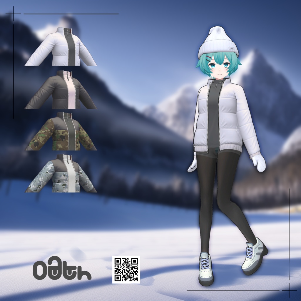 【薄荷対応】ダウンスリム/DOWNSLIM