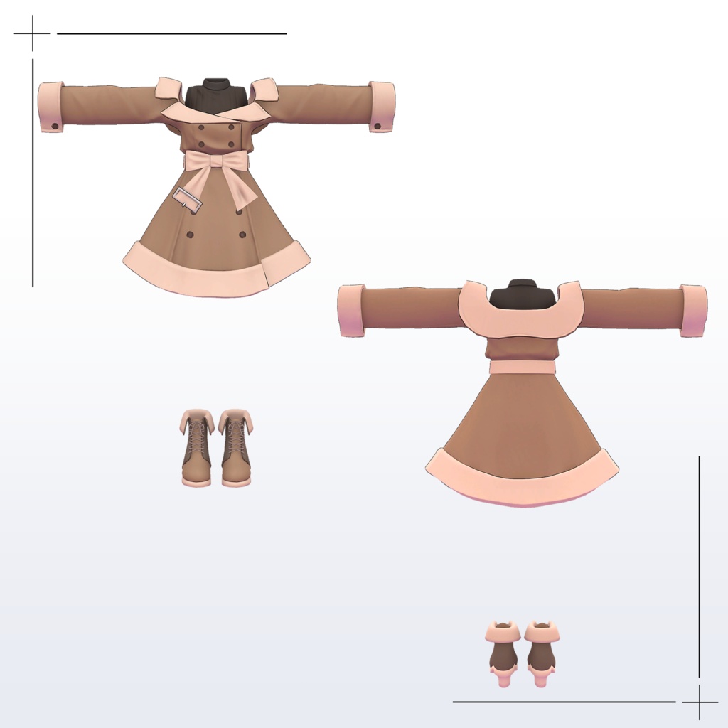 【薄荷対応】オフショルコーデセット/OFF SHOULDER SET