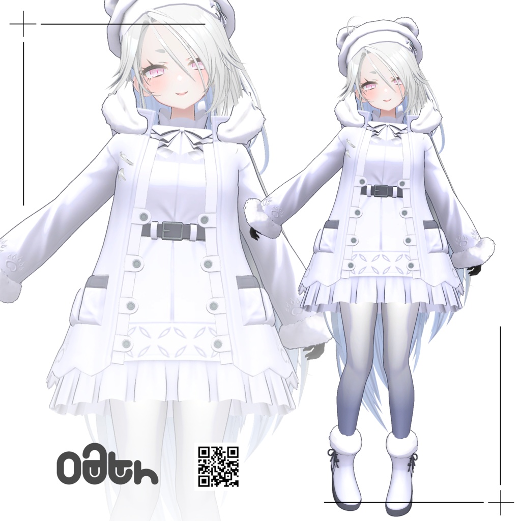 【ゾメ対応】PolarWhite コーデセット/Polar White